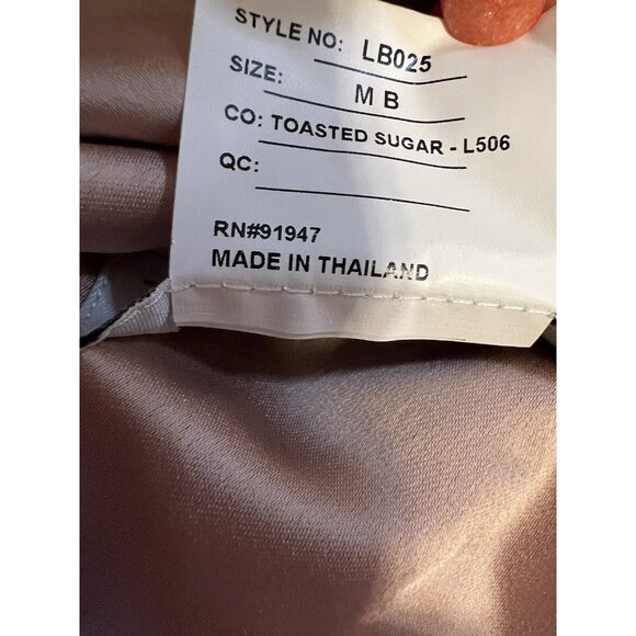 LOVELY LB025 Medium Satin Twist Halter Formal Trumpet Gown NWT $231 - Picture 7 of 8